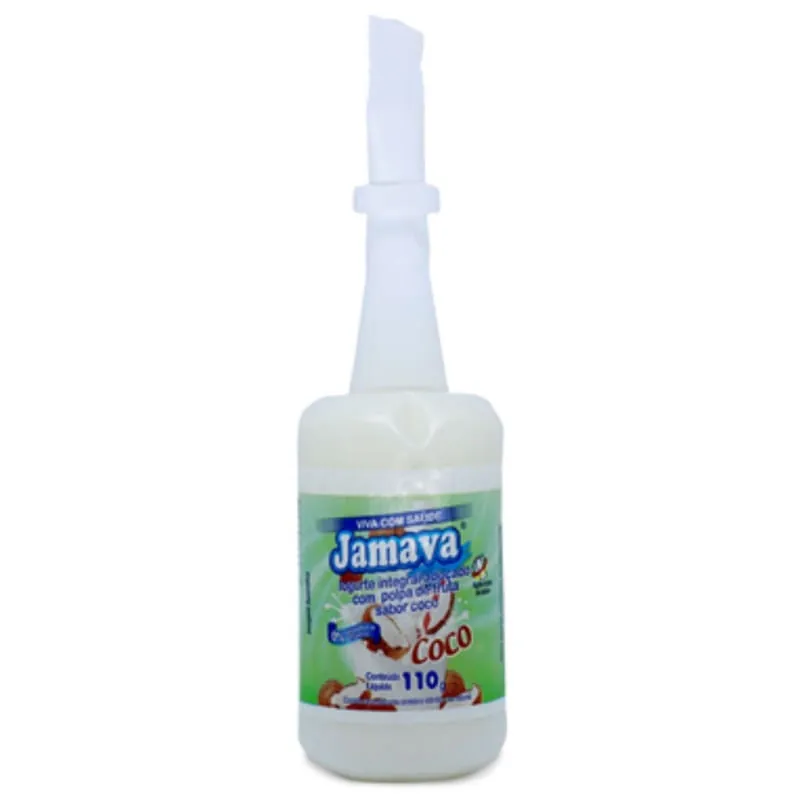 Iogurte Integral Adoçado com Polpa da Fruta Sabor Coco Jamava 110g