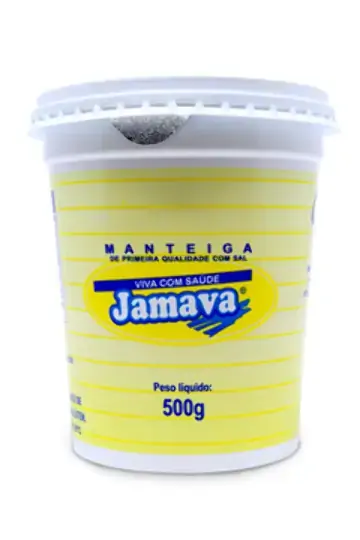 Manteiga Jamava C/ Sal Pt 500g