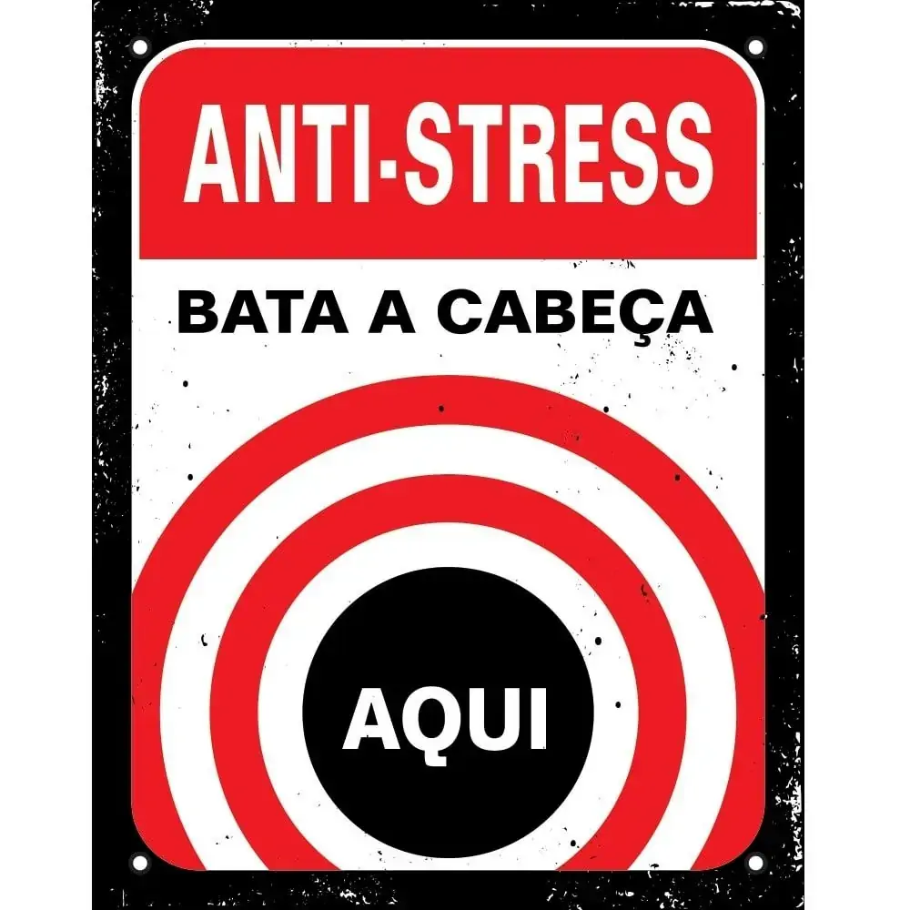Placa Poliest Anti Stress 18x23cm