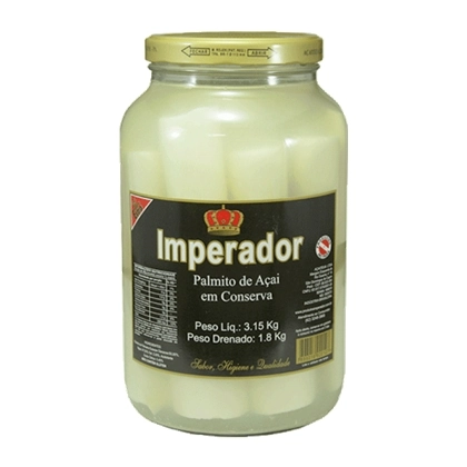 Palmito Imperador Inteiro 1,8kg