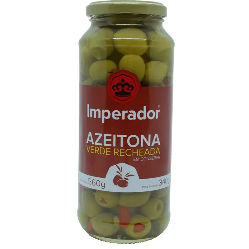 Azeitona Verde Recheada Imperador 340 g