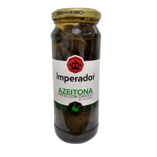 Azeitona Preta C Caroco Imperador 530g