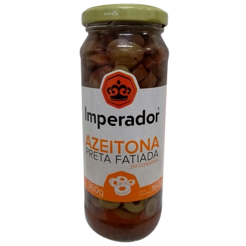 Azeitona Imperador 160gr Preta