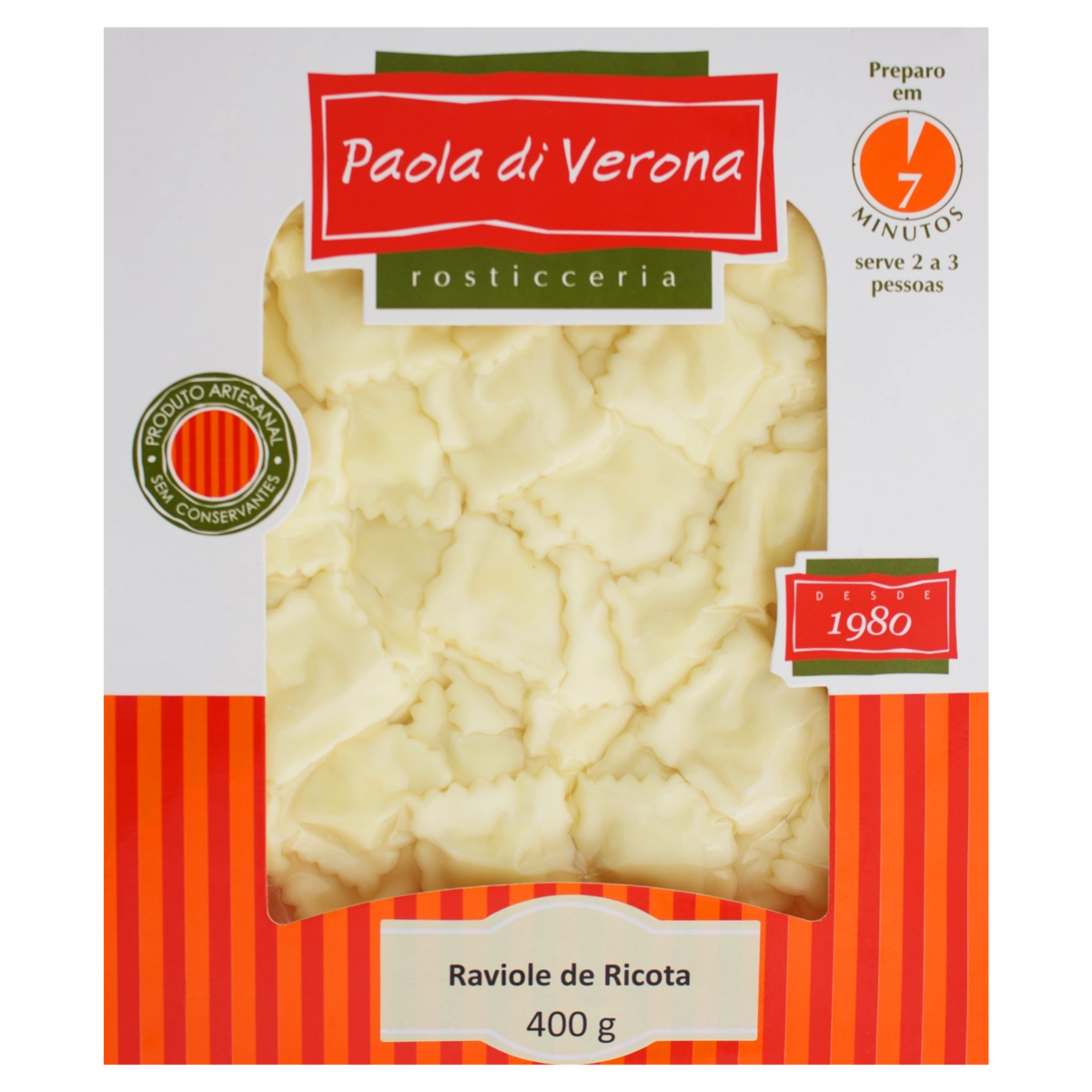 Ravióli Ricota Paola di Verona 400g