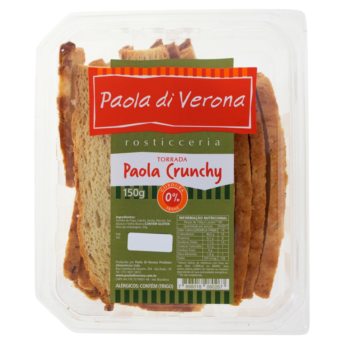 Torrada Paola Di Verona Pote 150g