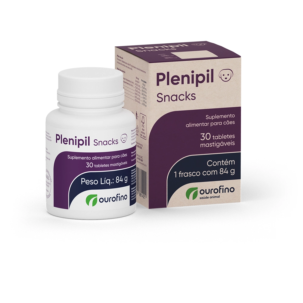 Plenipil Snacks Ourofino 30un