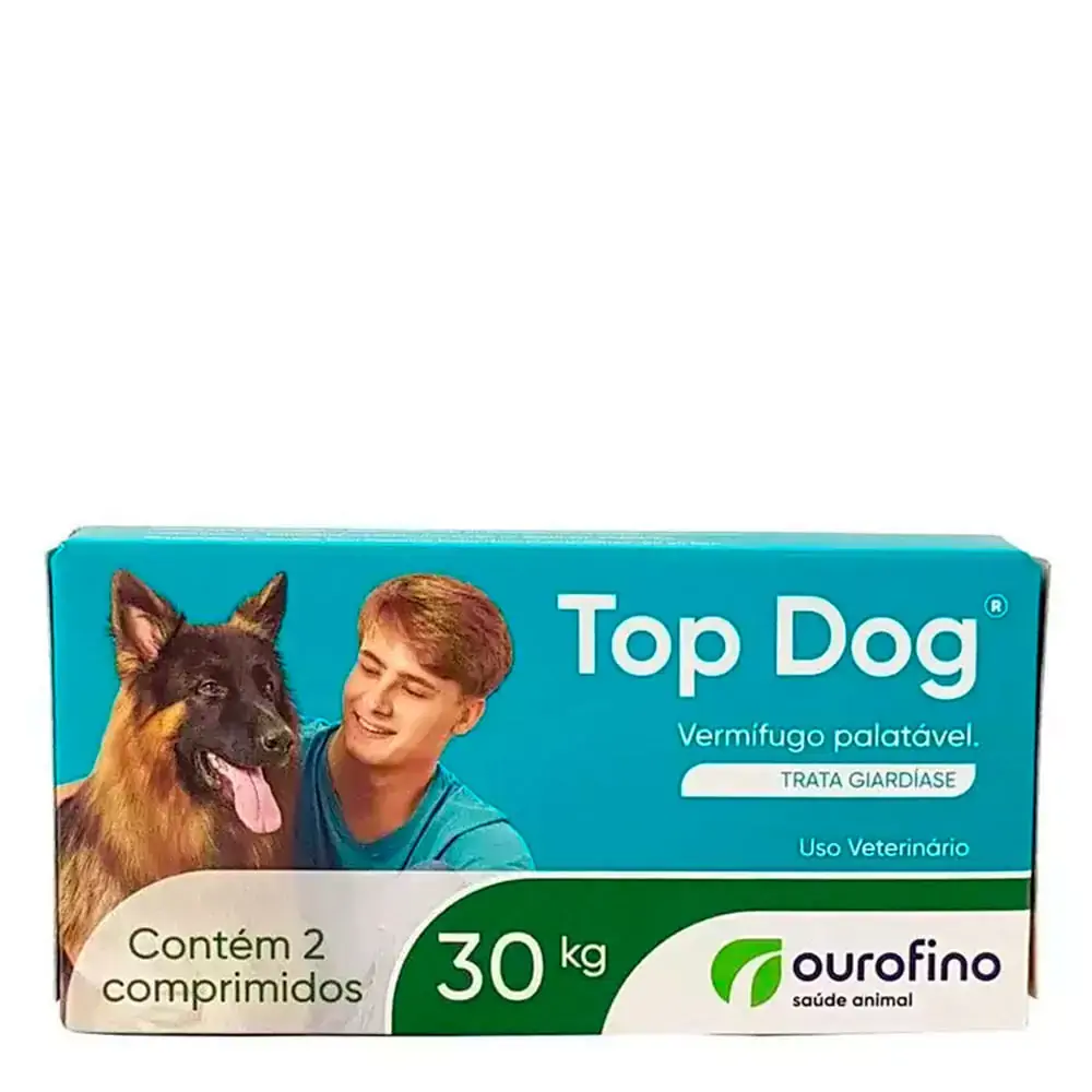 Top Dog Cães 30kg Ourofino