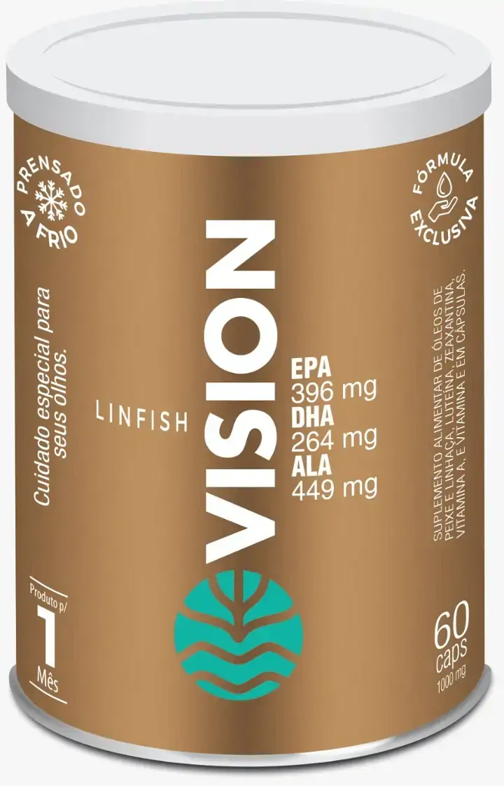 LinFish Vision - Vital Atman - 60 Cápsulas