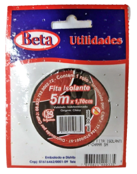 Beta Utilidades Fita Isolante Anti Cha