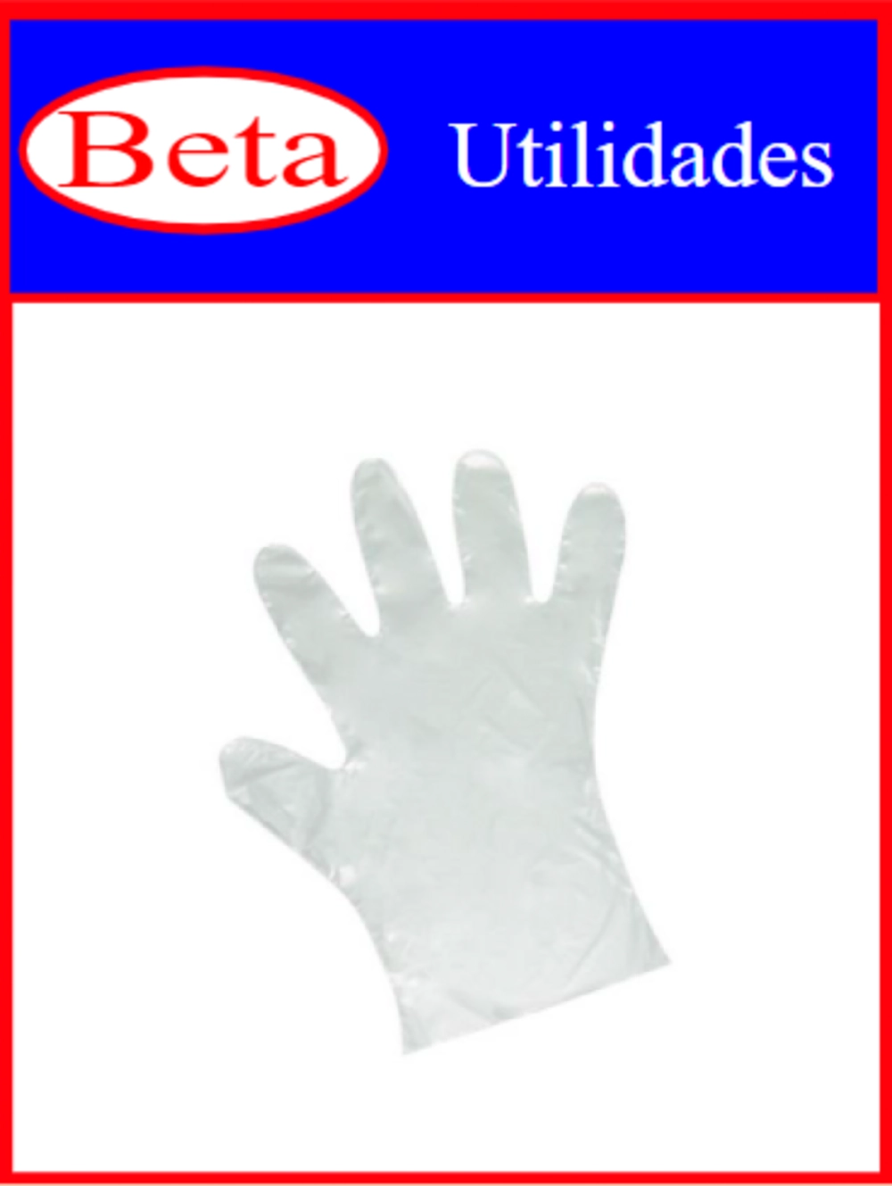 Luva Beta Plastica Desc.c/10