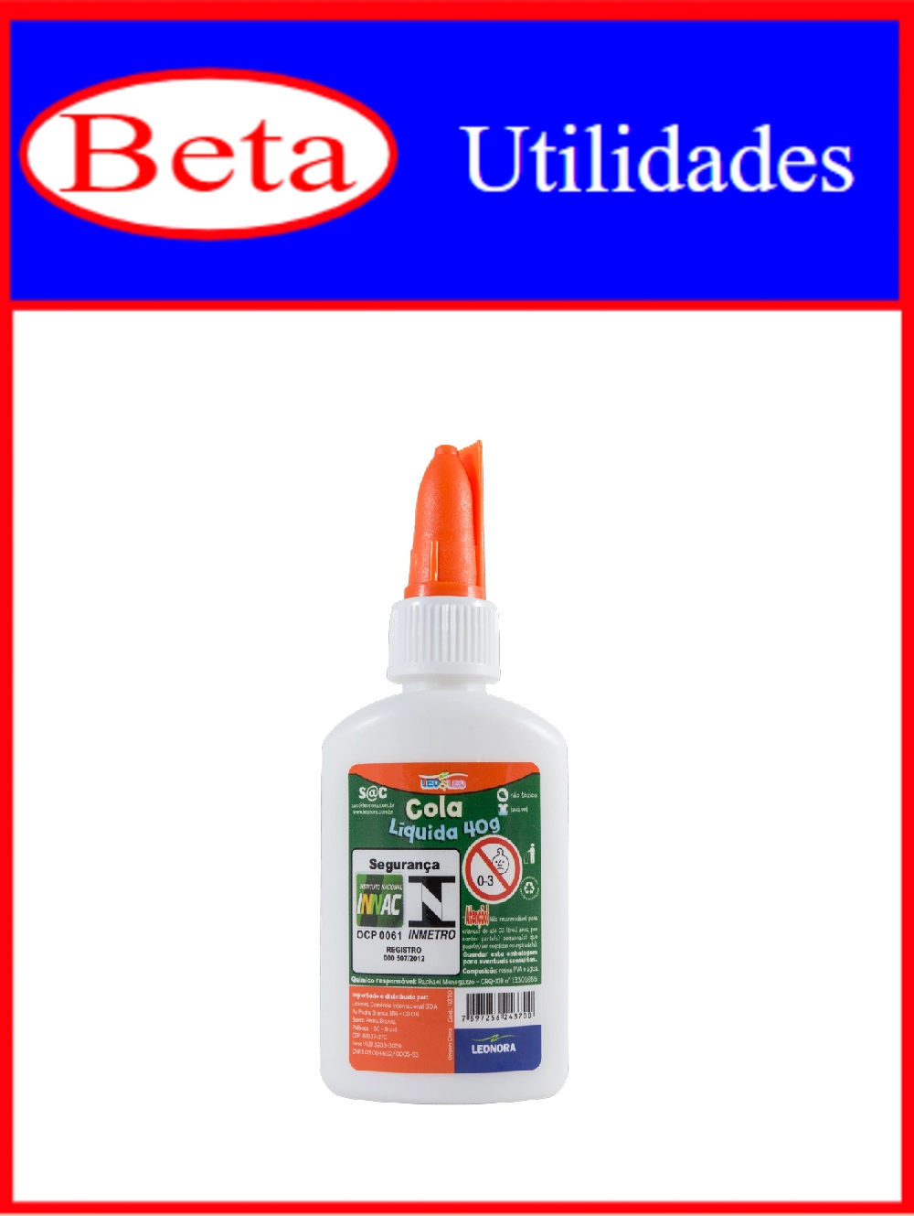 Cola Tenaz Branca Beta Utilidades 40