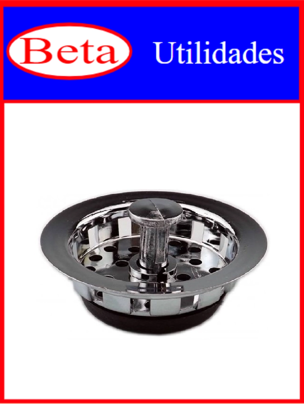 Ralo Cromado Amer Beta 1 Unidade