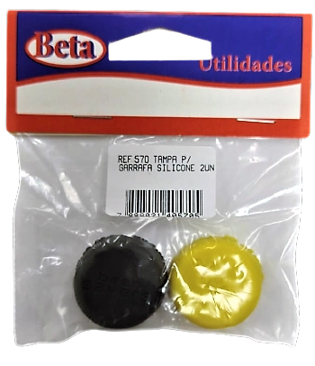 Tampa Beta P/ Garrafas Silicone C/2