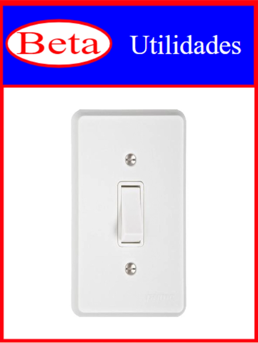 Beta Utilidades Interruptor Embutido
