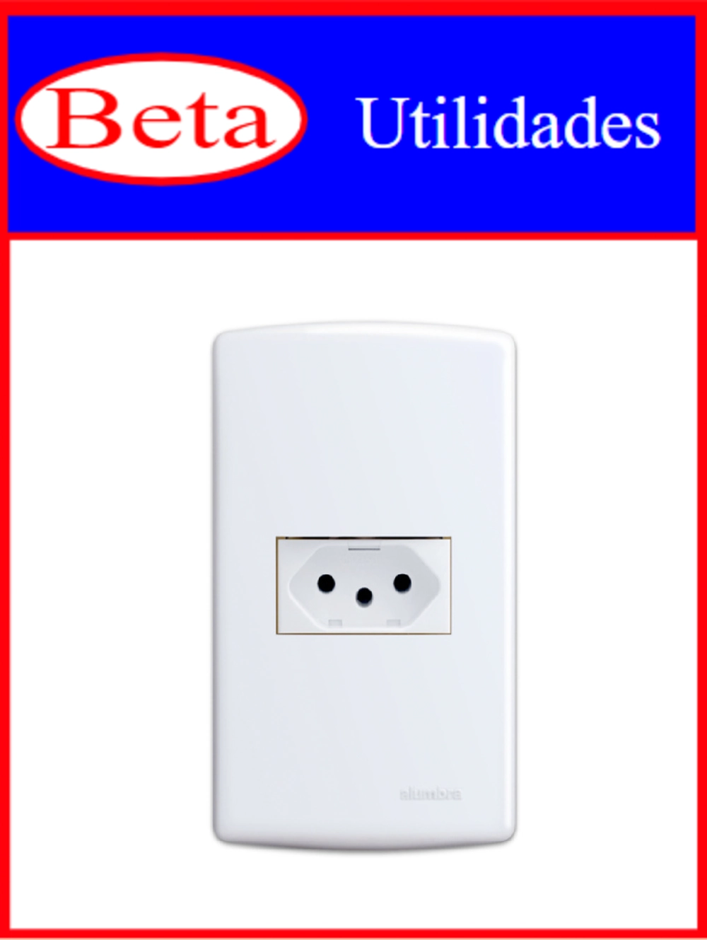 Beta Utilidades Tom Embutida C/ Placa