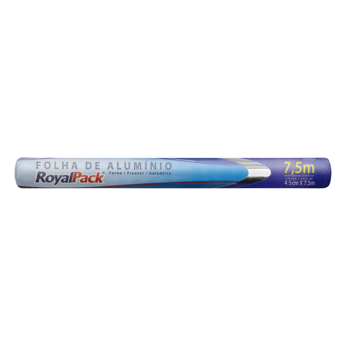 Folha De Alumínio Em Rolo Royalpack 45cm X 7,5m