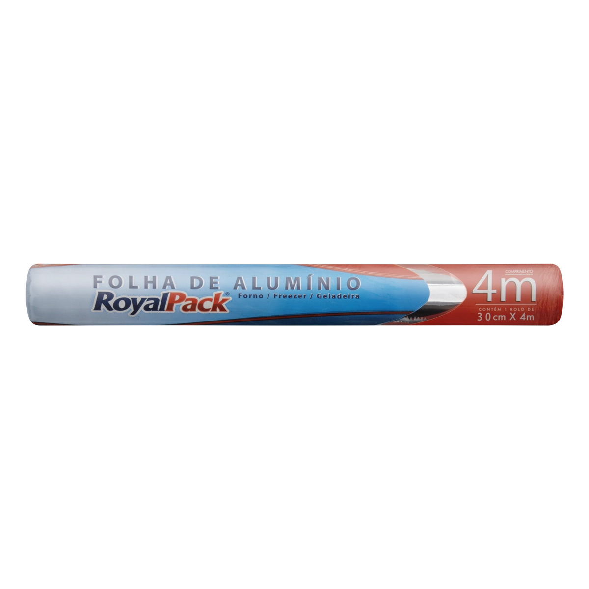 Folha De Alumínio Em Rolo Royalpack 30cm X 4m