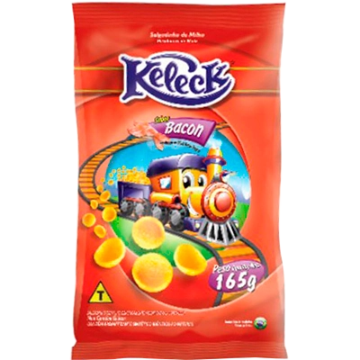 Salgadinho Keleck Max Bacon