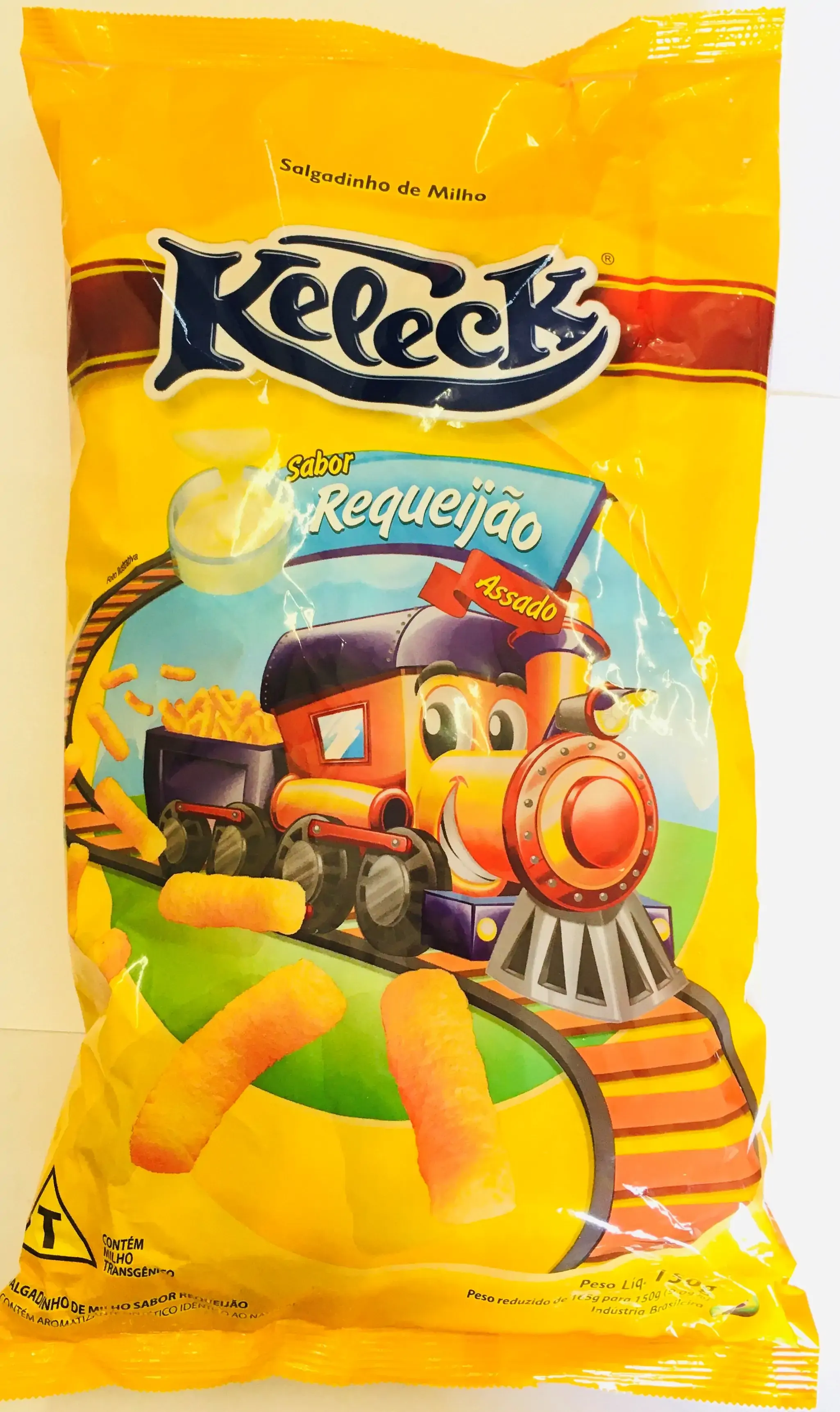 Salgadinho Keleck 165gr Requeijao