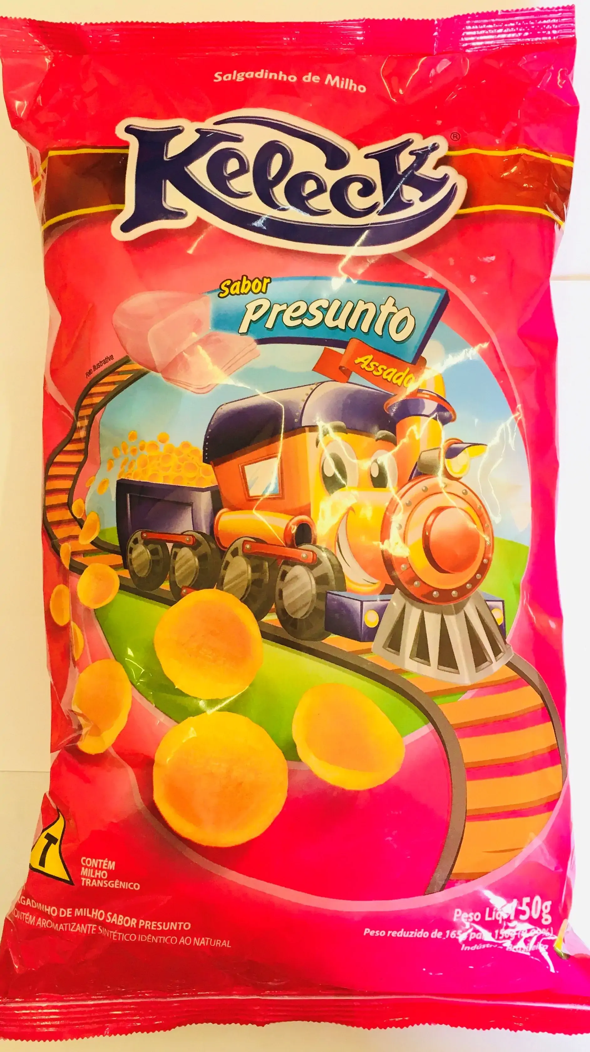 Salgadinho Keleck 165gr Presunto