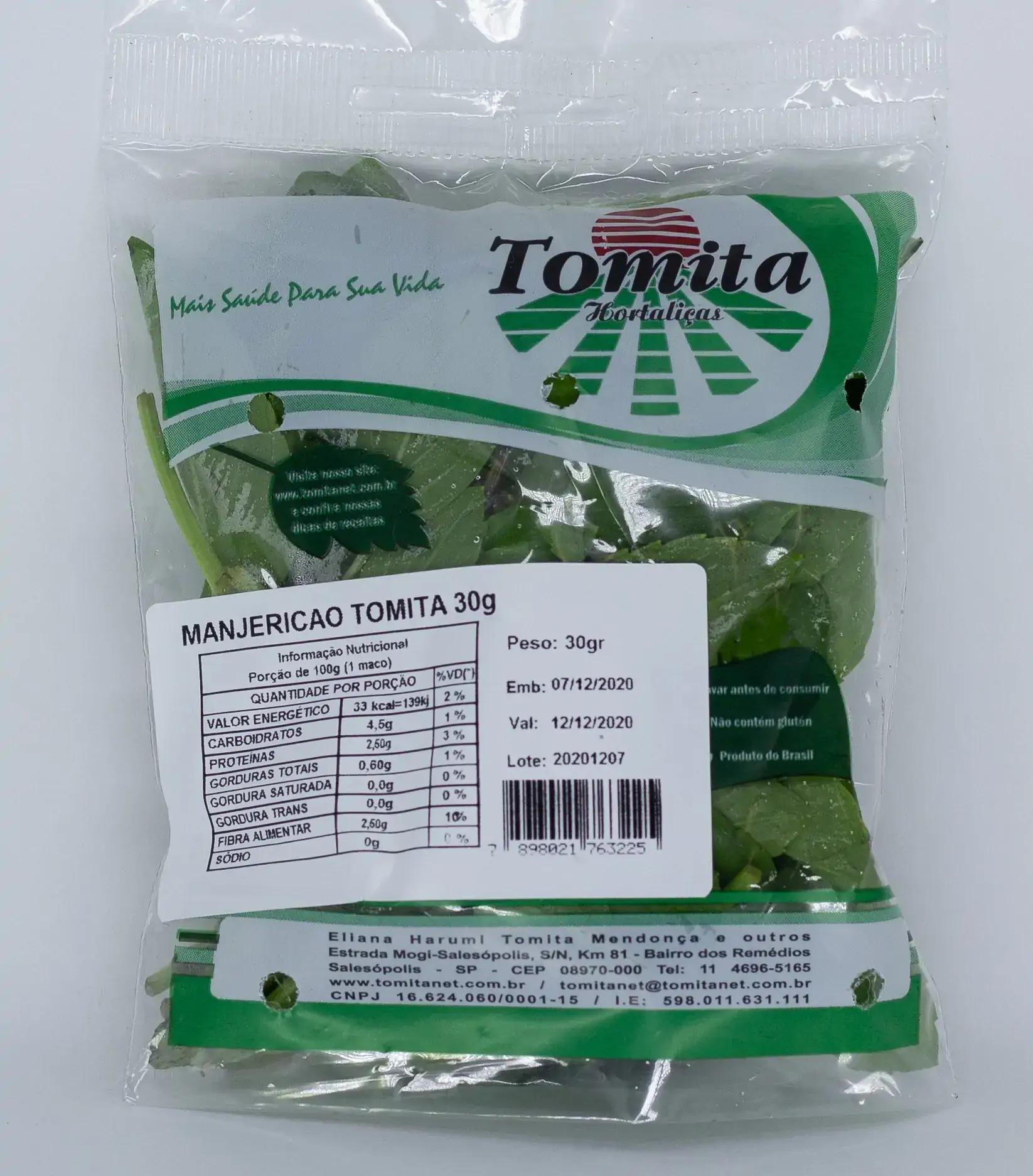 Manjericao Tomita 30gr