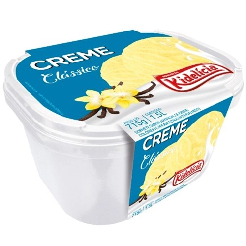 Sorvete Kidelicia Creme 1,5l