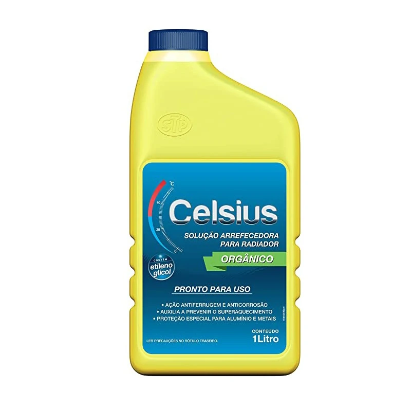 Aditivo de Radiador Celsius Amarelo 1 Litro - STP SC641BR
