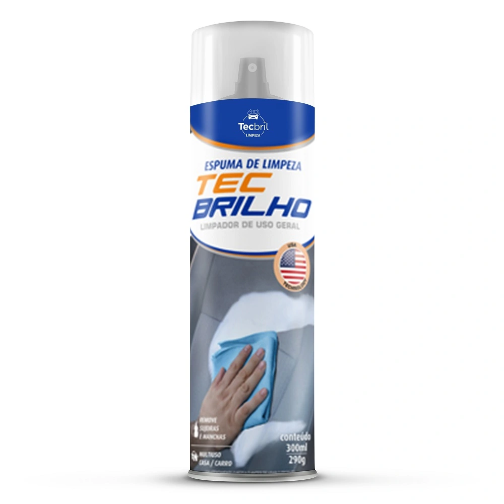 Limpador Uso Geral Espuma Tec Bril 300ml