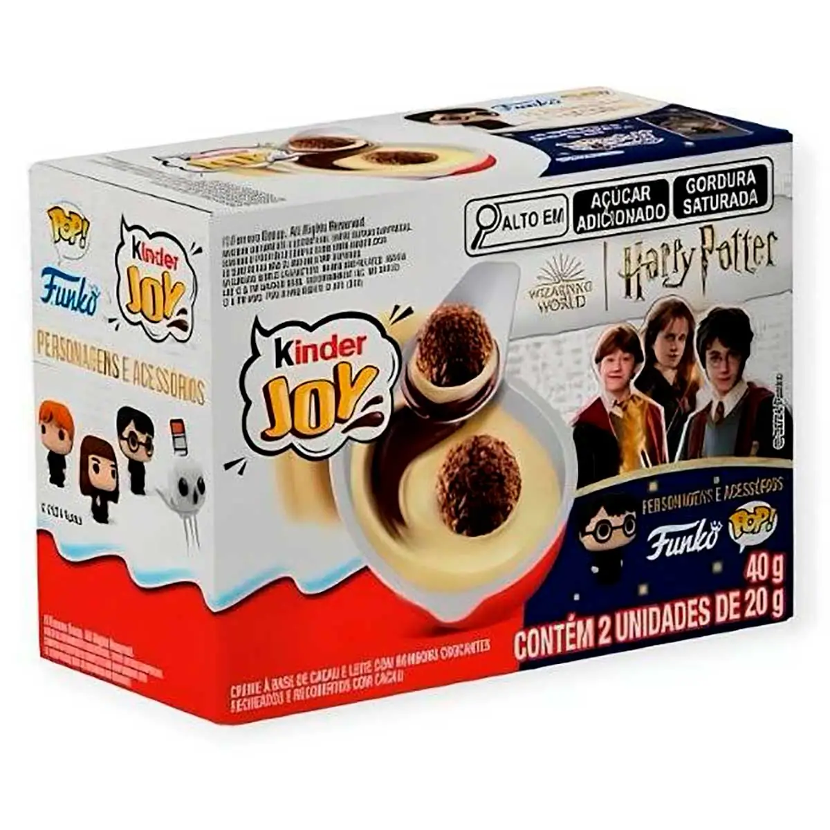Chocolate Kinder Joy 40g com 2 Unidades