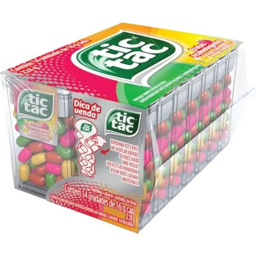 Pastilha Tic Tac Frutas Co.te Gusta
