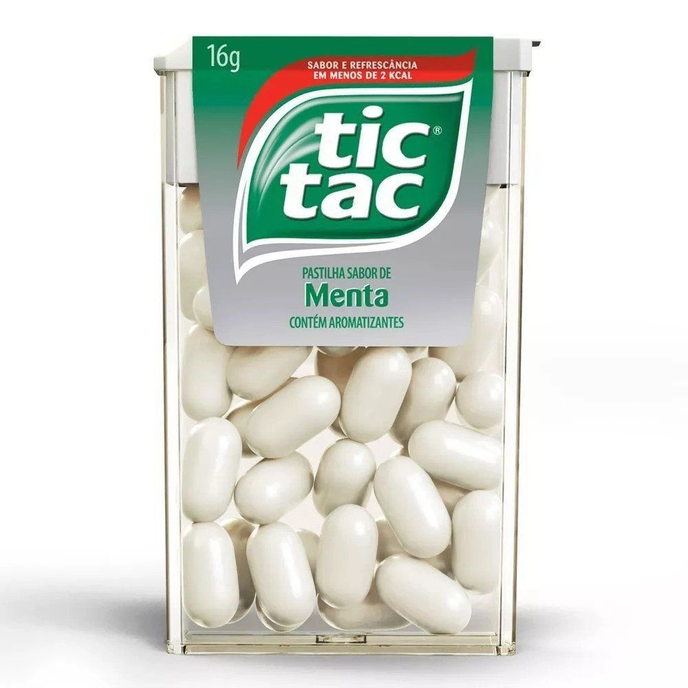 Pastilha Tic Tac 14g Menta