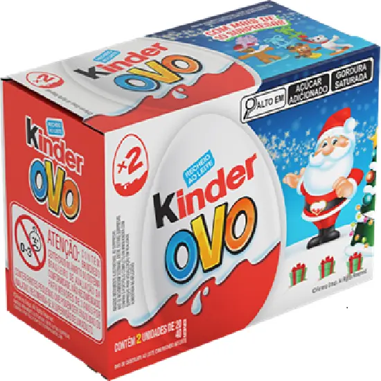 Ovo Choc Kinder Natal 40g