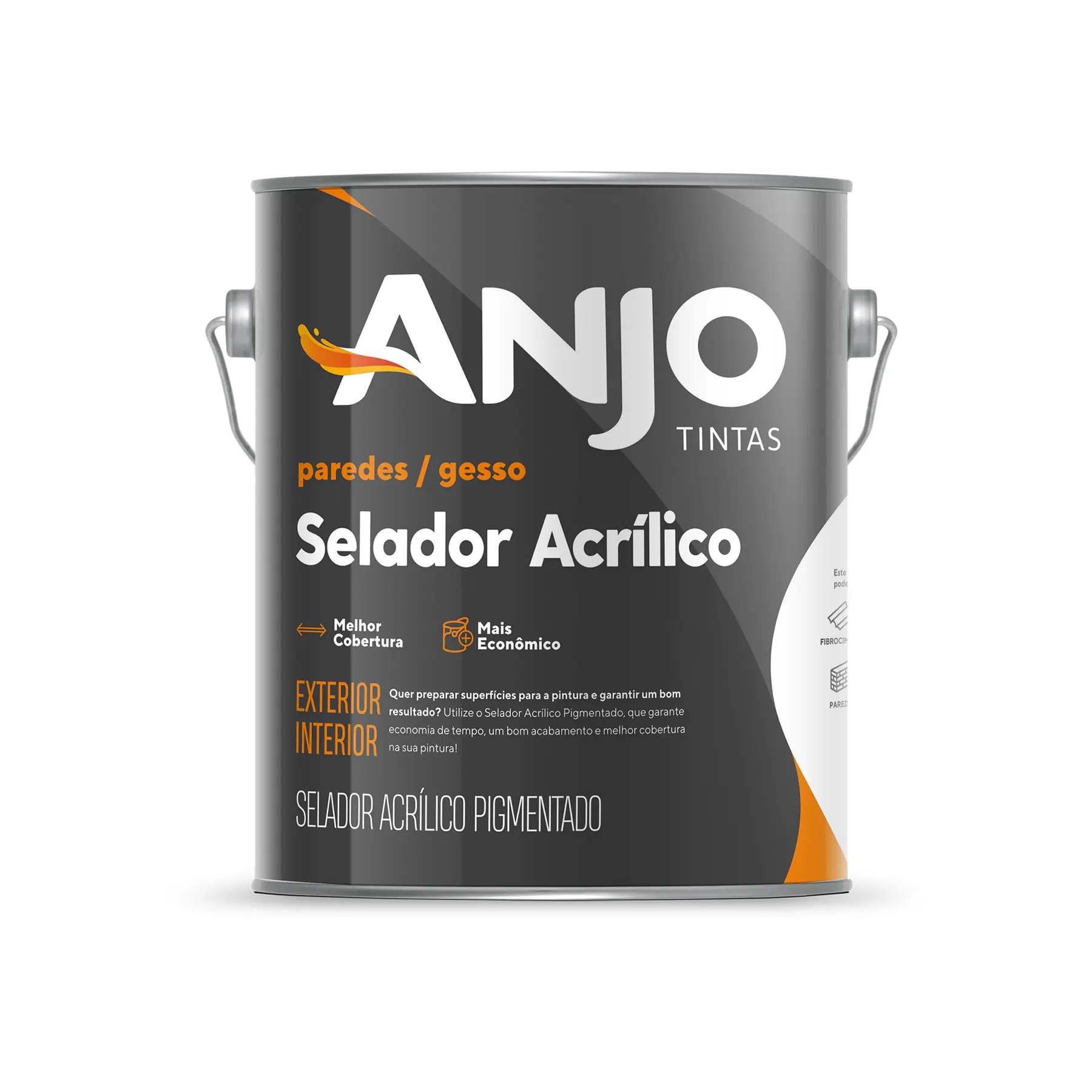 Selador Acrílico Pigmentado Standard Anjo Branco 3,6L
