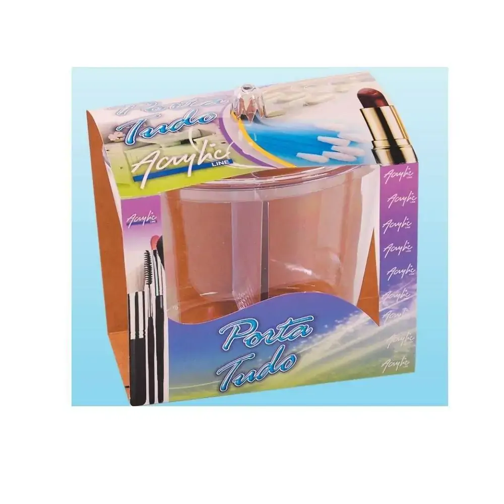 Porta Algodao Acrilico Acrylic Line