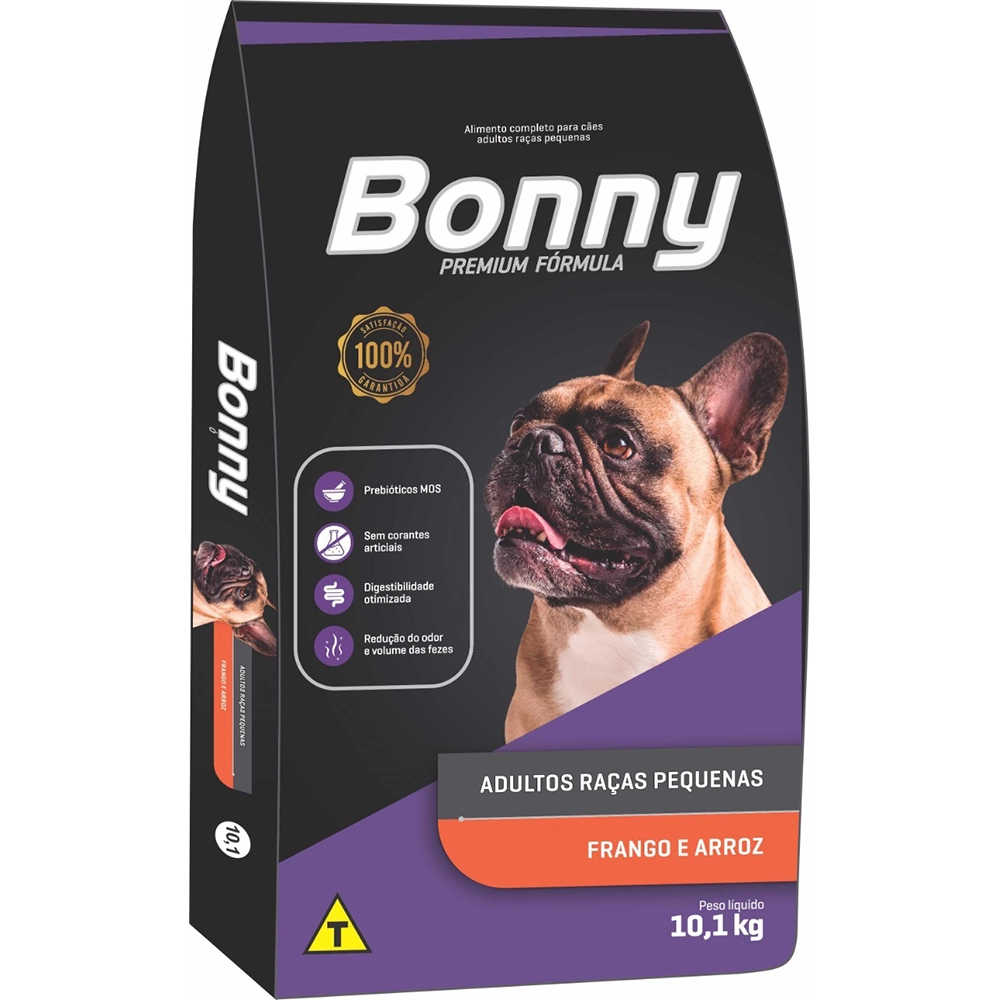 Ração Bonny Racas Pequenas 10.1 Kg