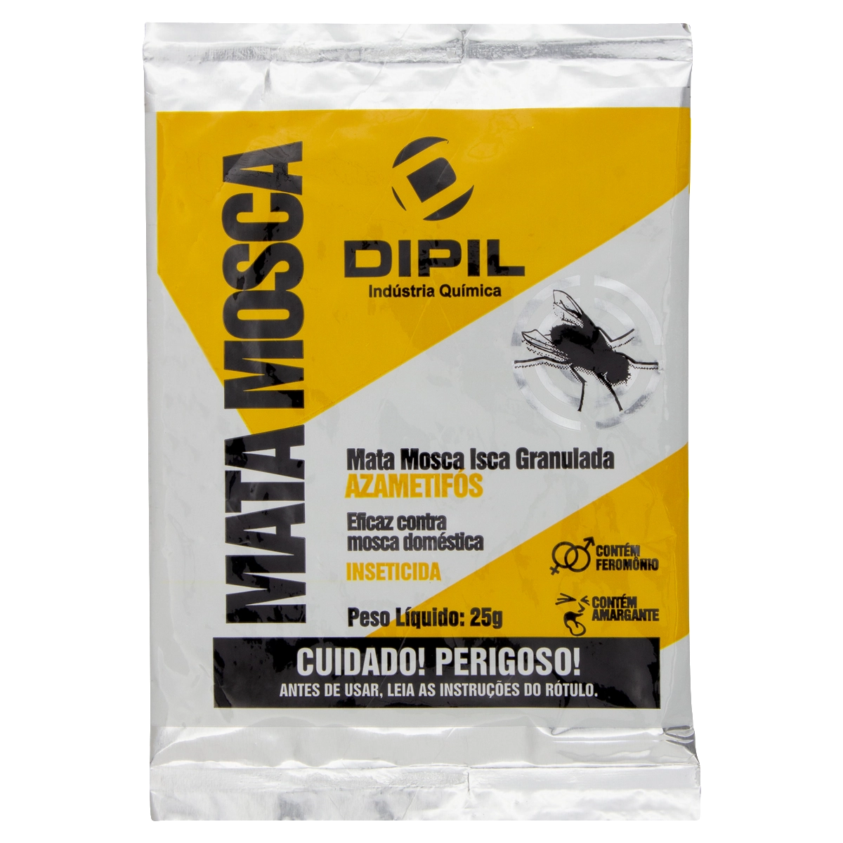 Inseticida Granulado Isca Mata Mosca Dipil Pacote 25g