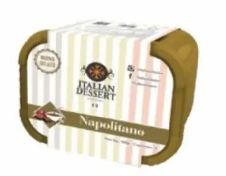 Sorvete Napolitano Italan