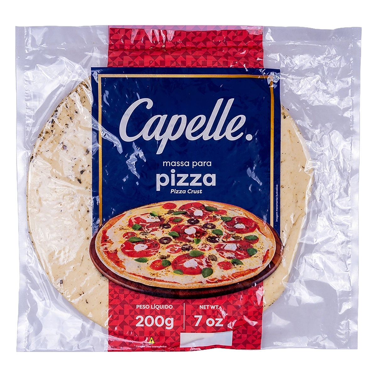 Massa Para Pizza Capelle Pacote 200g