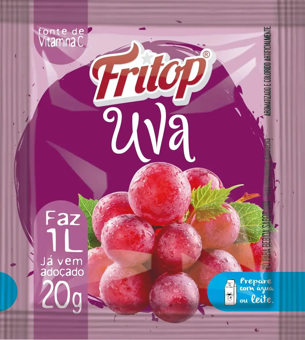 Refres Po Fritop Uva 20g