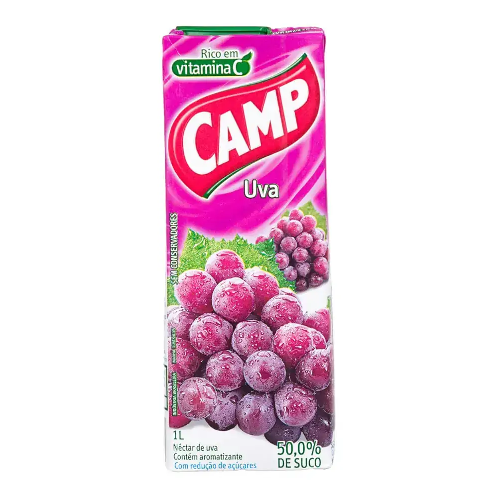 Suco Camp Uva 1 Litro
