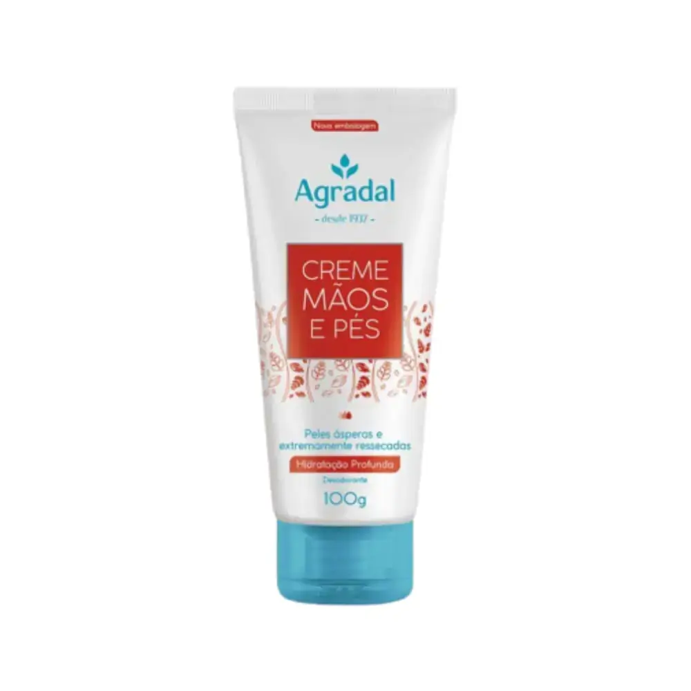 AGRADAL HIDRATAÇÃO PROFUNDA CREME PARA MÃOS E PÉS 100G