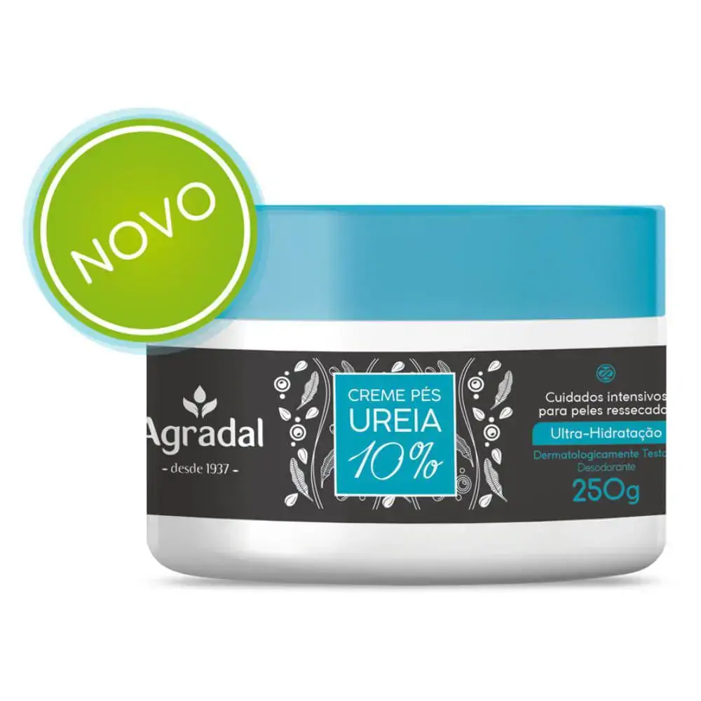 Creme P/pes Agradal Du Vien Para Pés Uréia 10 250g