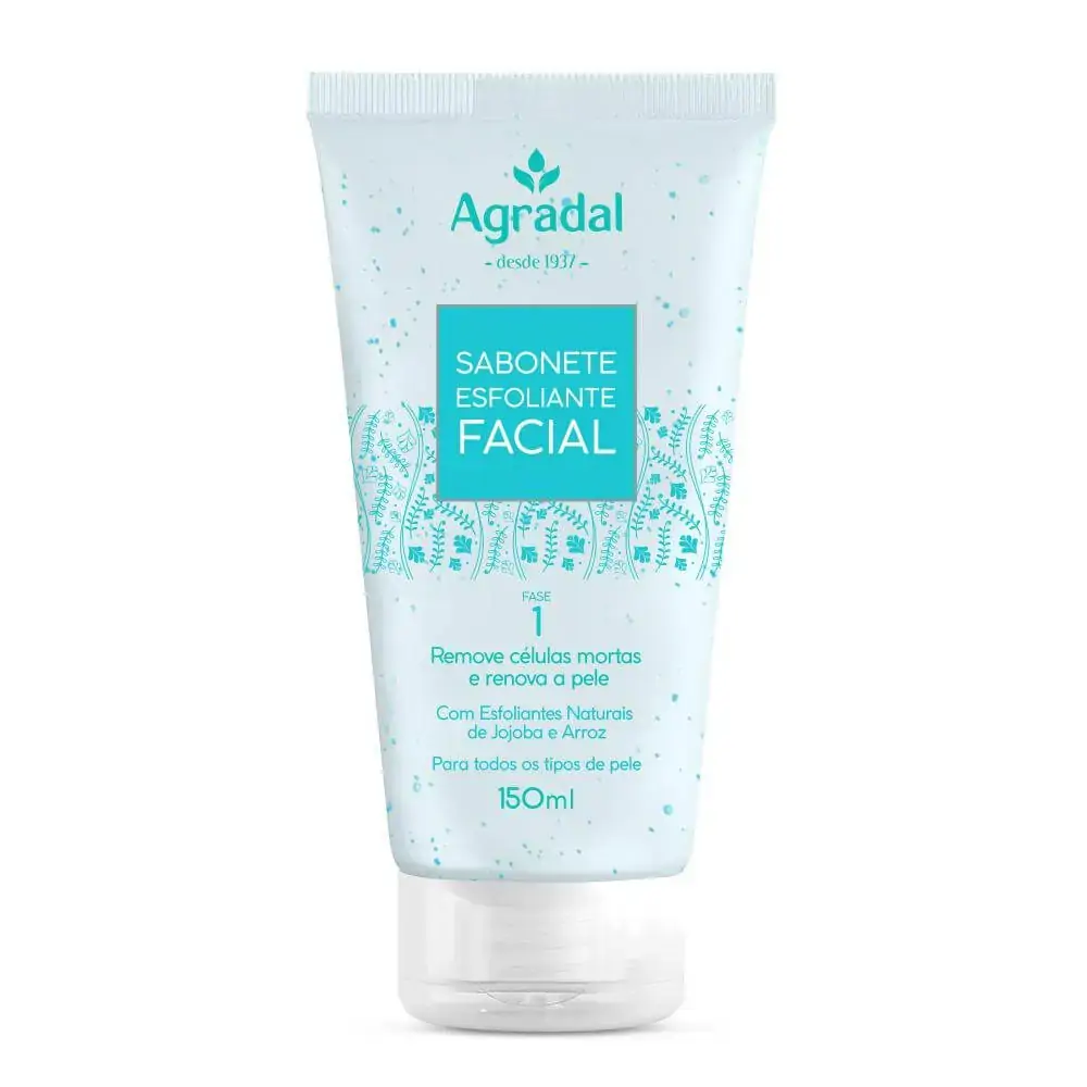 AGRADAL SABONETE LÍQUIDO ESFOLIANTE FACIAL 150ML