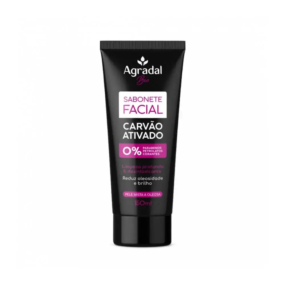 Mascara Facial Agradal Bio Carvao Ativado 60g
