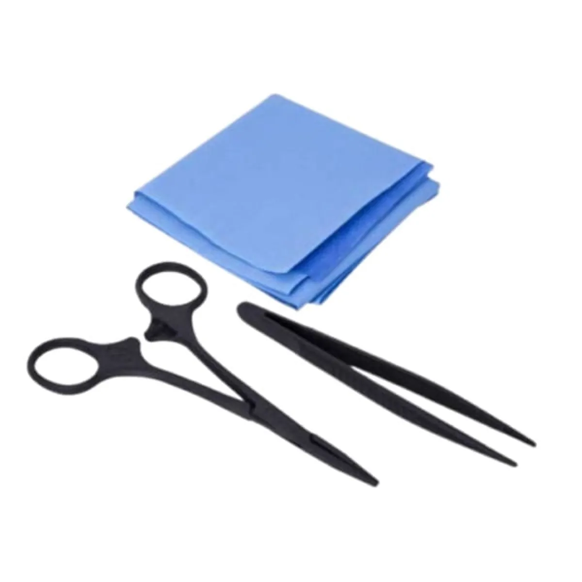 Kit Curativo Resina 2 Pinças Kolplast Estéril
