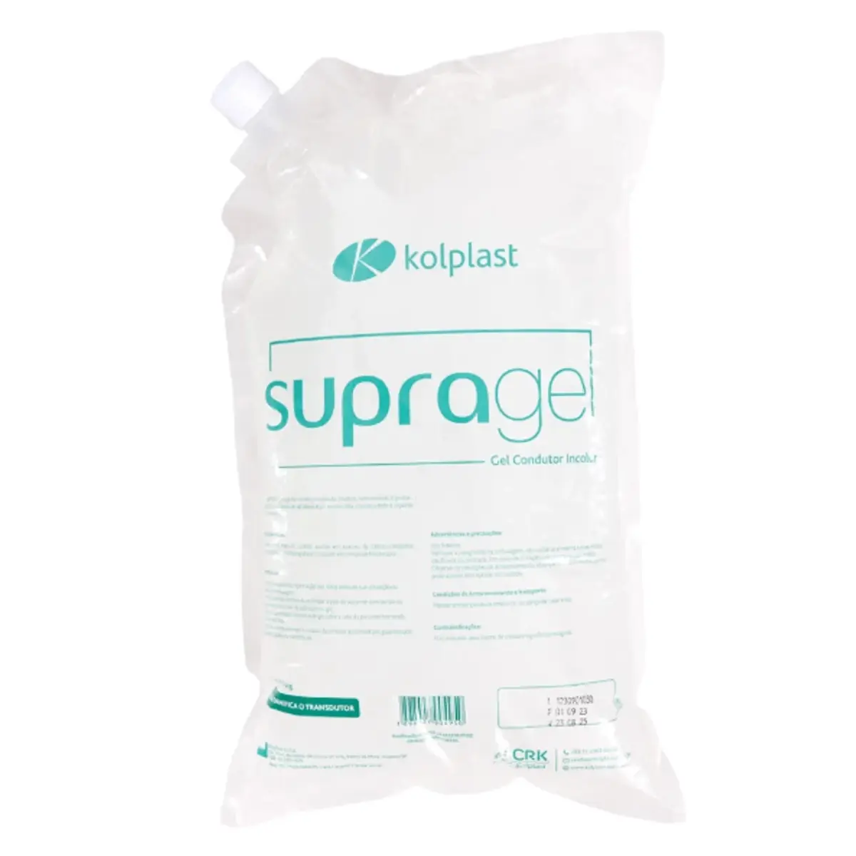 Gel Para ultrassom Vagispec Kolplast Caixa 10 Kg