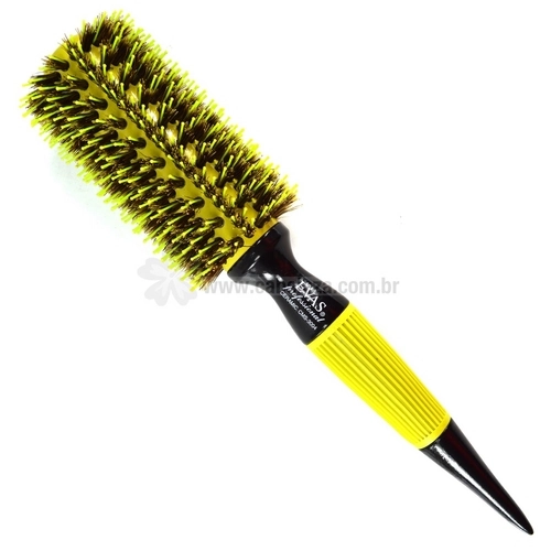 Evas Escova Cerdas Mistas Dupla Altura Cms 3004 Amarela G