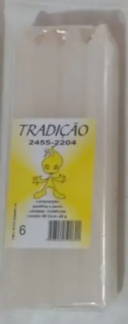 Velas Tradicao Branca N 6