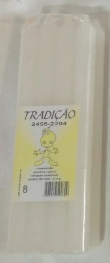 Velas Power Light Branca N 8