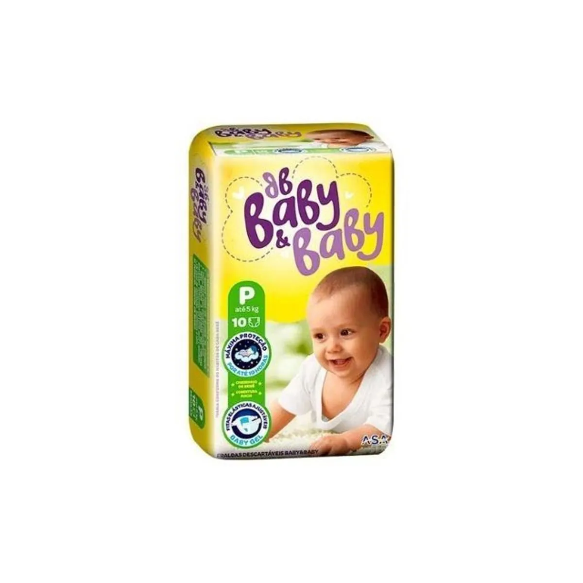 Fralda Baby Baby Tam P 16unidade